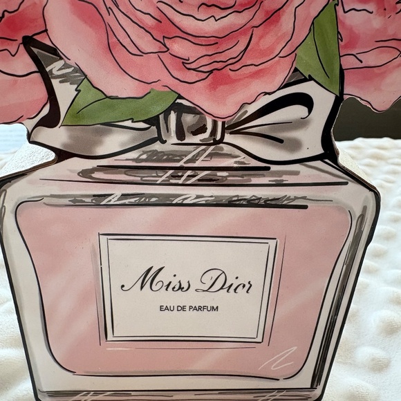 NEW MISS DIOR 3D LUXURY WOOD PERFUME HOME ACCENT - Picture 2 of 5